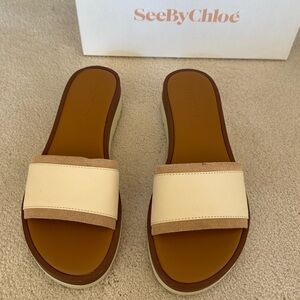 SEE BY CHLOE ROBIN PLATFORM SANDAL